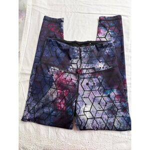 Galaxy Print Active Leggings